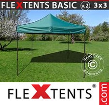 Eventtält FleXtents Basic 3x3m Grön