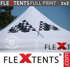 Eventtält FleXtents PRO med fullt digitalt tryck 2x2m