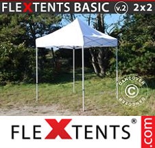 Eventtält FleXtents Basic 2x2m Vit