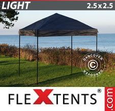 Eventtält FleXtents Light 2,5x2,5m Svart
