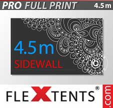 Eventtält FleXtents PRO med fullt digitalt tryck 4,5m