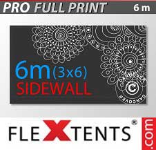 Eventtält FleXtents PRO med fullt digitalt tryck 3x6m