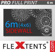 Eventtält FleXtents PRO med fullt digitalt tryck 4x6m