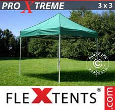Eventtält FleXtents Pro Xtreme 3x3m Grön