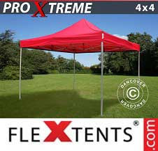 Eventtält FleXtents Pro Xtreme 4x4m Röd